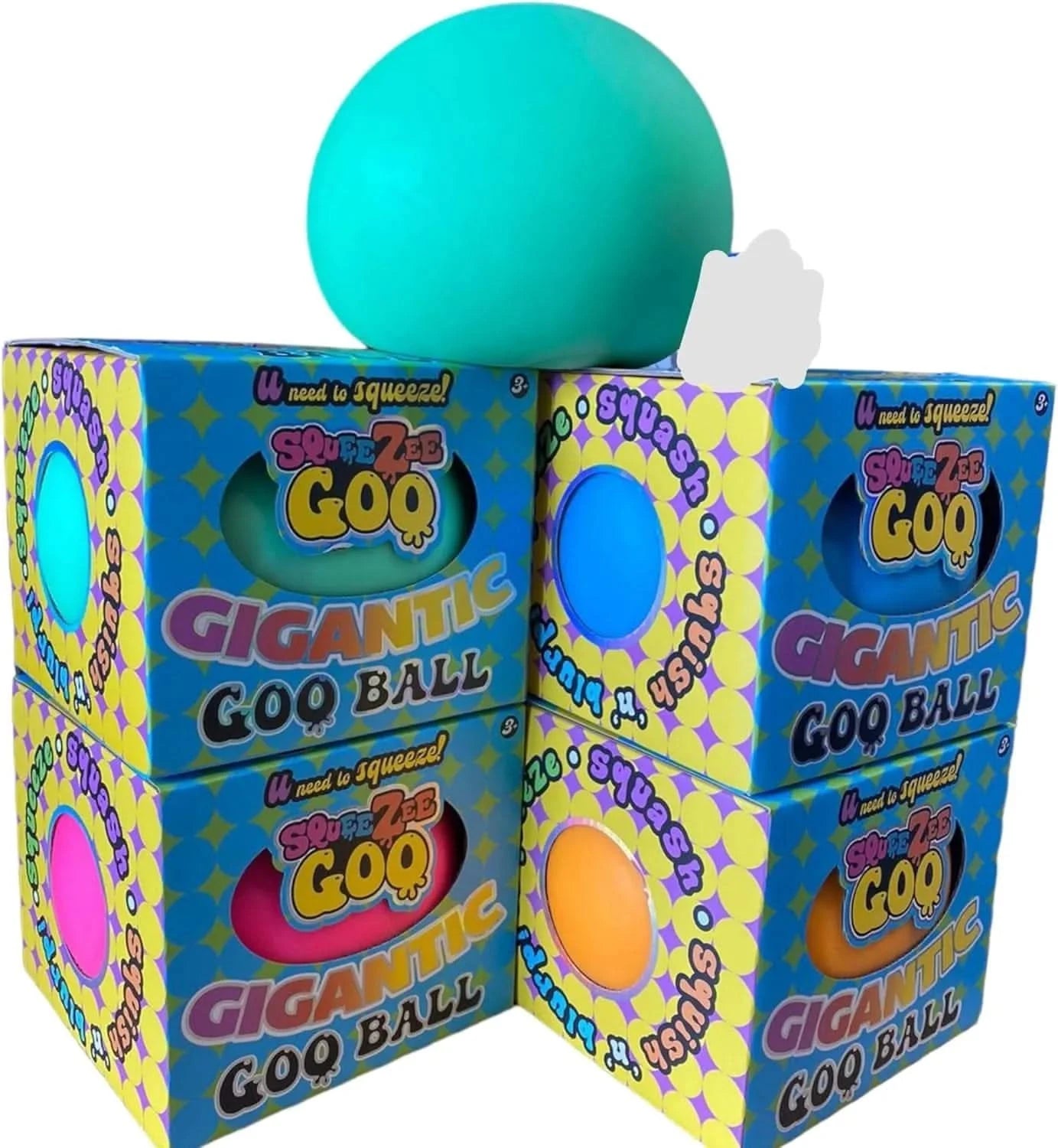 SqueeZee Goo Large Ball-SqueeZee Goo Large Ball
