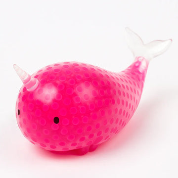 Squeezy Bead Narwhal,Squishy stress toys,squeezy stress ball