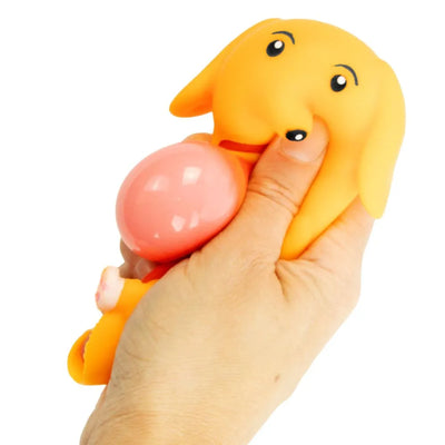 Squeezy Hot Dog Fidget Toy-Squeezy Hot Dog Fidget Toy