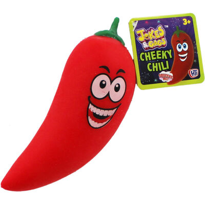 Squeezy Stress Relief Cheeky Chili Toy, This squeezy stress relieving soft chili toy is ideal for keeping fidgety fingers occupied.This squidgy chili has a delightfully soft and very tactile feeling to it, making it irresistible to hold.Squeeze and stretch this chili to relieve stress and aid your concentration.Product Information: • Cheeky Chili • Stress relief • Colour: Red • Measures: 14cm • Ages 3+, Squeezy Stress Relief Cheeky Chili Toy,Chilli stress toy,Stress Ball,Fidget Toy, 
