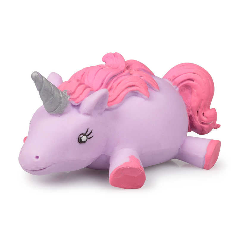 Squeezy Unicorn Puffer Ball, Discover the magical world of the Squeezy Unicorn Puffer Ball - the ultimate sensory toy for kids of all ages!This adorable squishy unicorn figure features a unique ball-like body that can be squished and stretched in all directions. Made from soft and pliable materials, this toy is a delight to handle and provides a soothing tactile experience.The Squeezy Unicorn Puffer Ball is lightweight, compact, and easy to carry, making it the perfect companion wherever you go. Whether it'