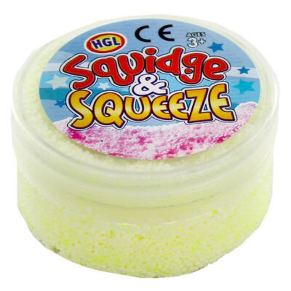 Squidge And Squeeze Bead Clay, The Squidge And Squeeze Bead Clay is a putty-like modelling material made up from hundreds of tiny colourful balls. Squeeze the squidgy balls together and they stick, allowing you to mould and shape them. They pull apart and can be reshaped over and over again, or combined with other colours to make more detailed models. Supplied in an assortment of colours. Modelling material Made from hundreds of tiny sticky balls Easy to shape and mould Storage tub Assorted colours 25g • Tu
