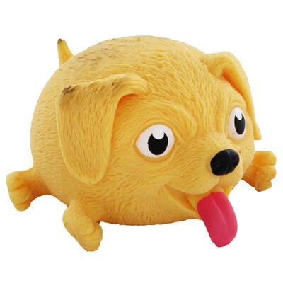 Squidgy Dog, This fidget toy is crafted in the shape of a cute dog with big puppy eyes, and its small size makes it easy to carry around and squish whenever you need to relax. Made of high-quality, non-toxic material, this squeezy ball is perfect for playing with, squeezing, and releasing tension. Use it to improve your focus and concentration, ease anxiety and stress, or simply to have some fun. It is safe and durable and can be used both by kids and adults. This fidget toy is ideal for those who suffer fr