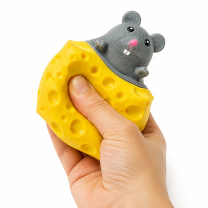 Squishy Cheese and Mouse Toy-Squishy Cheese and Mouse Toy