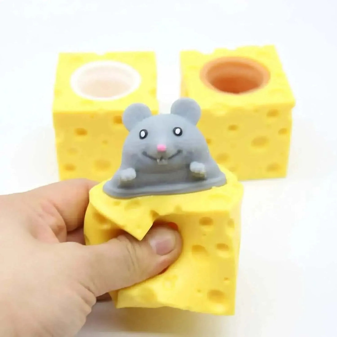 Squishy Cheese and Mouse Toy-Squishy Cheese and Mouse Toy