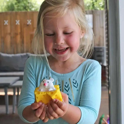 Squishy Cheese and Mouse Toy-Squishy Cheese and Mouse Toy