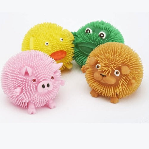 Squishy Farmyard critter, Educational and Sensory Benefits: Our Squishy Farmyard critters are a delightful soft to touch animal styled ball.The Squishy Farmyard critter is ultra soft and extremely tactile its a fantastic tactile addition to your sensory toy collection.The soft farmyard critter is a highly pliable toy.The Squishy Farmyard critter is highly unusual and great to touch and stroke and this makes a cute furry friend. Highly tactile as they are super soft to touch The Squishy Farmyard critter is s