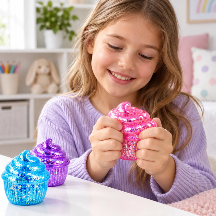 Squishy Glitter Sugar Maltose Cake-Squishy Glitter Sugar Maltose Cake