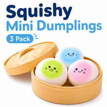 Squishy Mini Dumplings 3 Pack-Squishy Mini Dumplings 3 Pack