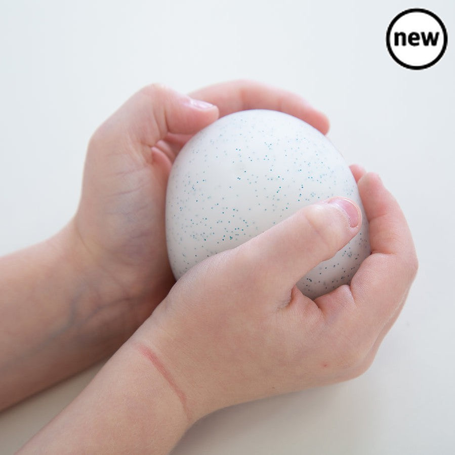 Squishy Snow Ball, Squishy white ball filled with powder that imitates snow. Give this white ball a squeeze and it will compact with a satisfying crunch feeling, just like a freshly rolled ball of snow. It always returns to its original shape, ready to be squished again. It makes a fantastic winter themed stress toy and is a great alternative to a regular stress ball. Large snow-like stress ball Feels like fresh crunchy snow when squeezed Brilliant stress ball alternative Approx.11cm A great addition to a f