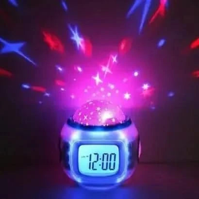 Star Projection Alarm Clock-Star Projection Alarm Clock