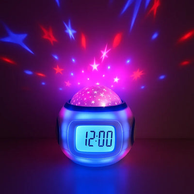 Star Projection Alarm Clock-Star Projection Alarm Clock