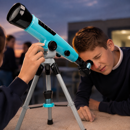 GeoSafari Starview Telescope school astronomy club close-up