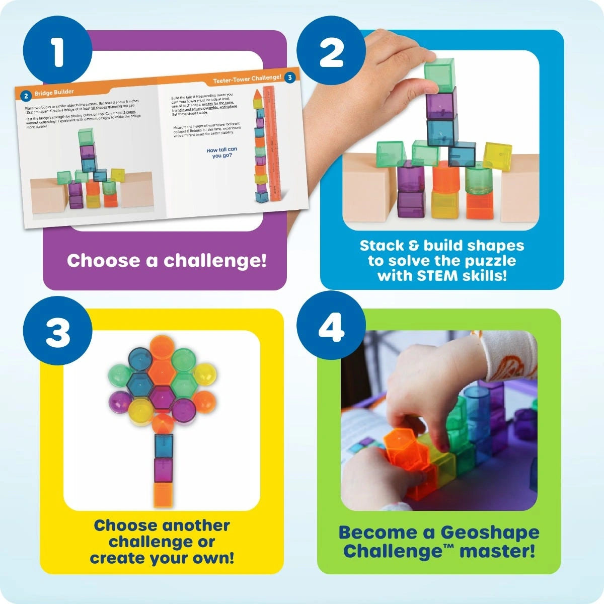 STEM Explorers™ GeoShape Challenge-STEM Explorers™ GeoShape Challenge