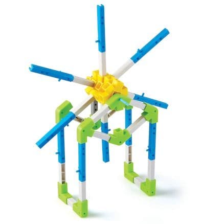 STEM Explorers - Motioneering, The STEM Explorers Motioneering set encourages planning, logical thinking and problem solving though this construction set which enables children to explore engineering and design through engaging challenges. Follow the STEM challenge builds to create moving designs, including a pendulum, catapult and windmill or create and build their own designs. The STEM Explorers - Motioneering set Includes 56 pieces, challenge cards and activity guide. Suitable for KS1. Encourage planning