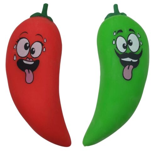 Stretchy Chilli Pepper, The Crazy Chili stress toy is the perfect solution for anyone who struggles with stress and anxiety at work, school or home. It is made from high-quality and durable materials that ensure it can withstand constant squeezing and stretching.This stress toy is shaped like a chili and is designed to fit comfortably in your hand. It has a soft and squishy texture that makes it easy to manipulate, and it is incredibly satisfying and calming to squeeze.Whether you're looking for a way to re