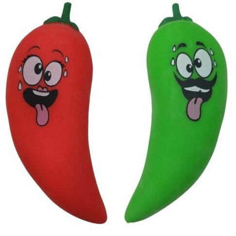 Stretchy Chilli Pepper, The Crazy Chili stress toy is the perfect solution for anyone who struggles with stress and anxiety at work, school or home. It is made from high-quality and durable materials that ensure it can withstand constant squeezing and stretching.This stress toy is shaped like a chili and is designed to fit comfortably in your hand. It has a soft and squishy texture that makes it easy to manipulate, and it is incredibly satisfying and calming to squeeze.Whether you're looking for a way to re
