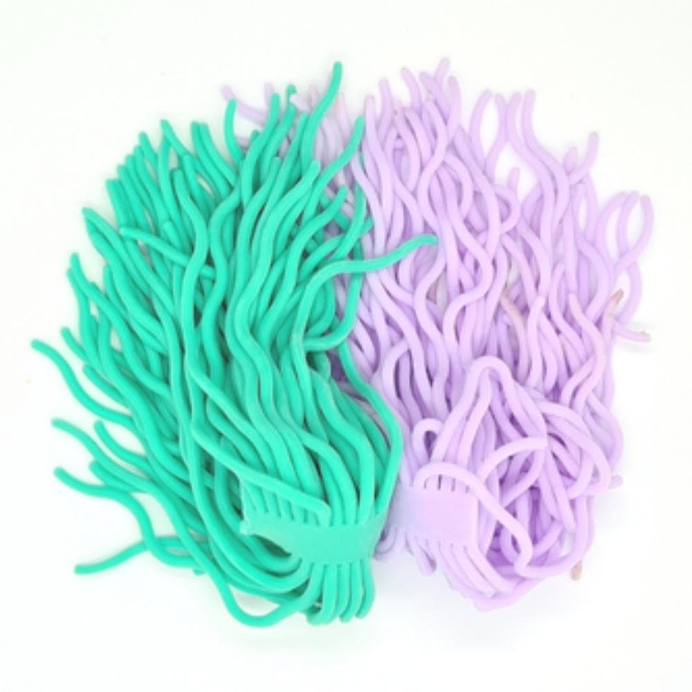 Stretchy Noodle Toy, The Stretchy Noodle Toy are almost as irresistable as the real thing! You can squeeze, stretch, or mash these crimped Stretchy Noodles. Toss them around with friends or squeeze a handful when you want to mellow out! A fidget toy that satisfies and soothes. Ideal for on the go fidget toy fun or as an anxiety reliever . Perfect for safe, stretchy fun. Ideal as a gift or stocking filler. Suitable for 3 years +. Ideal fidget toy Made from a non-toxic, dough-like material Colour Supplied at 