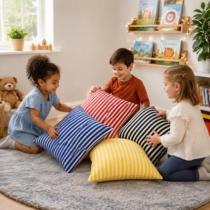 Stripe Scatter Cushions Set 4 lifestyle image 8
