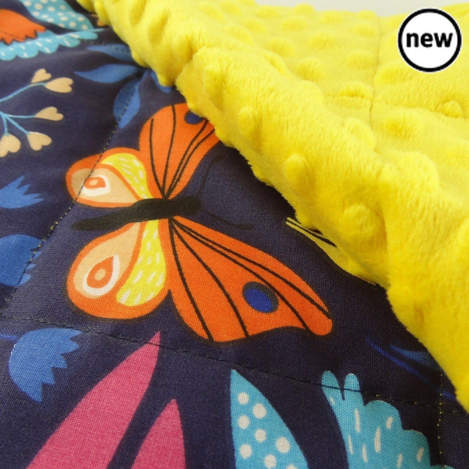 Summer Meadow Cotton Weighted Blanket, Introducing our Summer Meadow Cotton Weighted Blanket – a tranquil blend of comfort and nature, handcrafted to your individual specifications. Entirely handmade from start to finish, this 100% cotton weighted blanket features a serene summer meadow design, offering a personalized touch suitable for all age groups. Key Features: Handmade Excellence: Immerse yourself in the beauty of a summer meadow with our entirely handmade weighted blanket. Customize every detail, fro