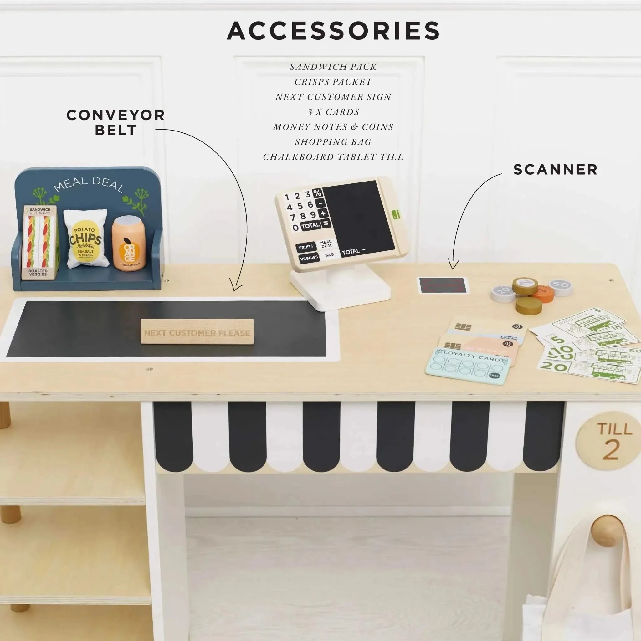 Supermarket Till Checkout & Accessories-Supermarket Till Checkout & Accessories