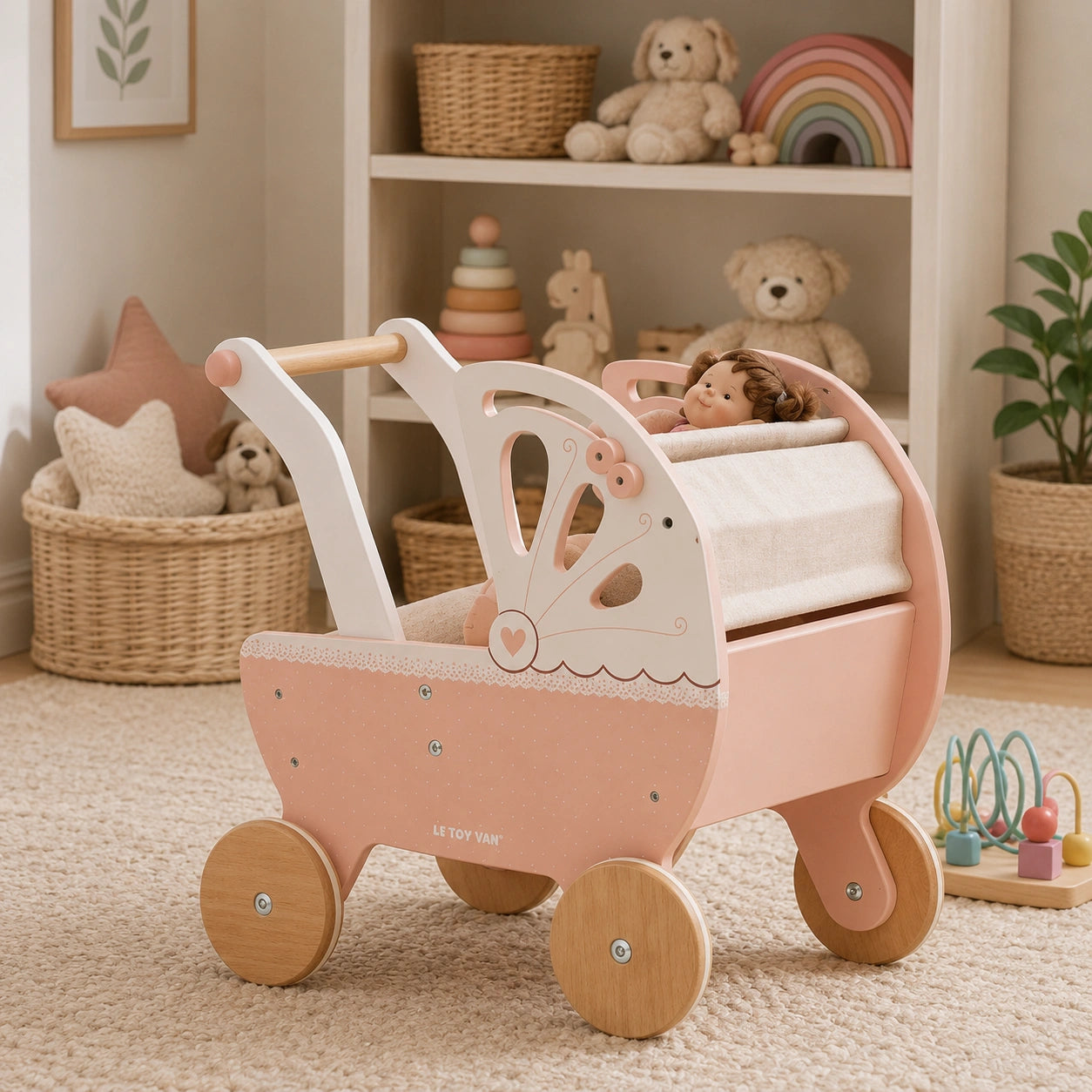 Sweet Dreams Doll Pram-Sweet Dreams Doll Pram