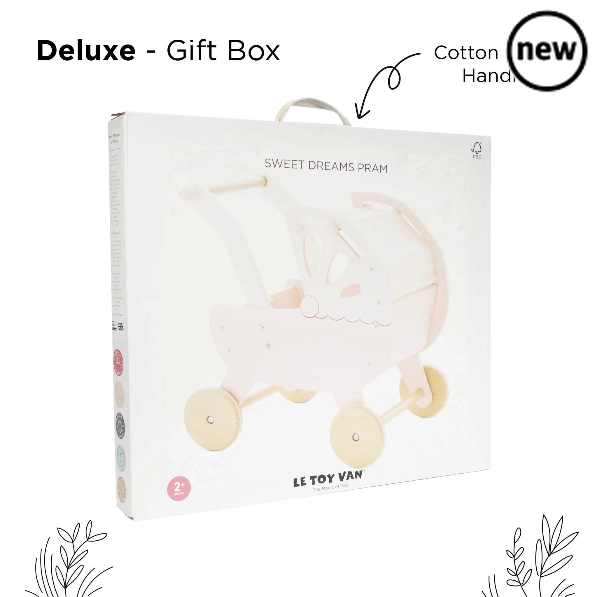 Sweet Dreams Doll Pram-Sweet Dreams Doll Pram