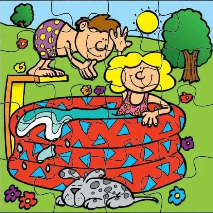 Swimming Pool Jumbo Puzzle-Swimming Pool Jumbo Puzzle
