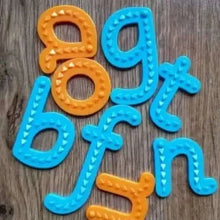 Tactile Letters Class Set-Tactile Letters Class Set