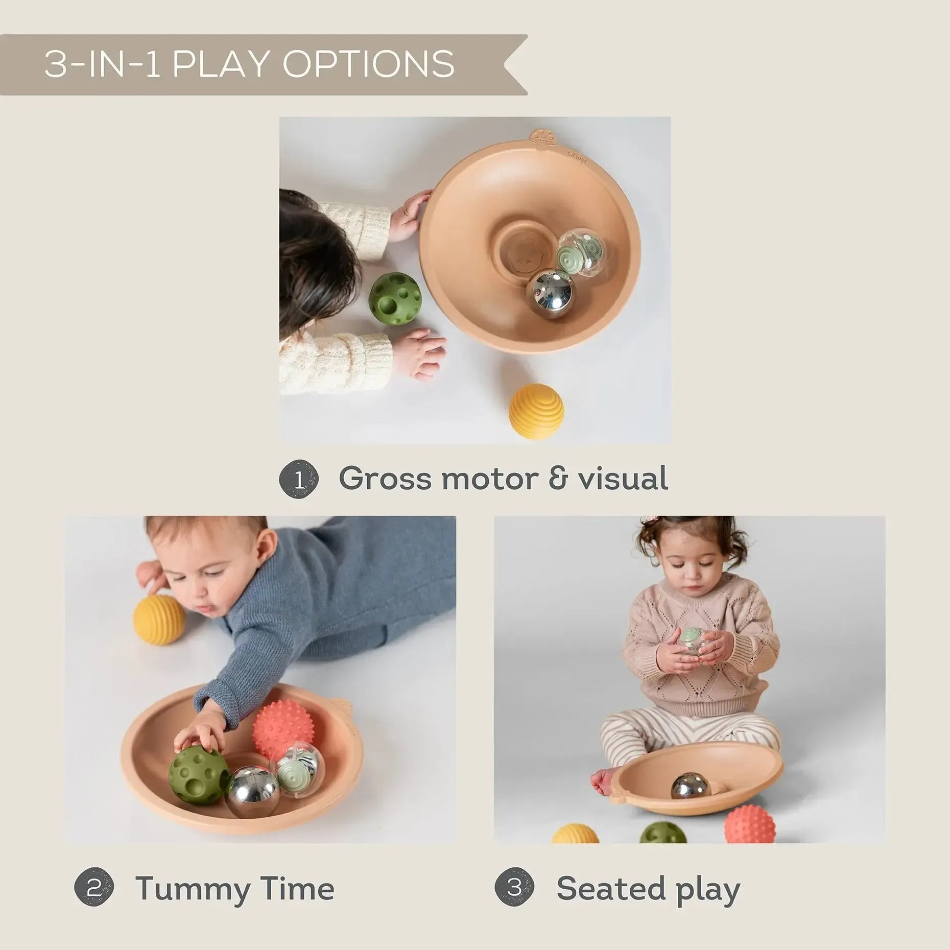 Taf Toys Tummy Time Adventure Tray-Taf Toys Tummy Time Adventure Tray