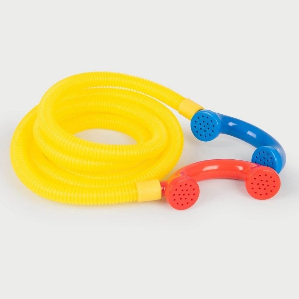 Talking Tubes, Talking tubes are a fun way way to develop children's communication skills and social skills. A fantastic set of telephone Talking Tubes and interconnecting tubing which promotes interaction and helps develop language and social skills. Children love these fantastic talking tubes and they remain a children's classic for use indoor or outdoor. Talking Tubes are a strong, hollow, flexible yellow tube with handsets that plug into both ends allows children to pass a message to each other across a