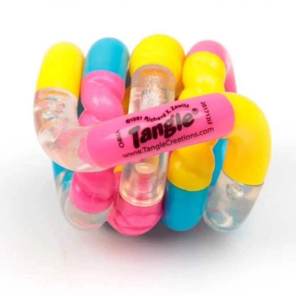 Tanfle Tangle Jr Textured,Textured Tangle Toy,Tangle Toy,Sensory Fidget toy ...