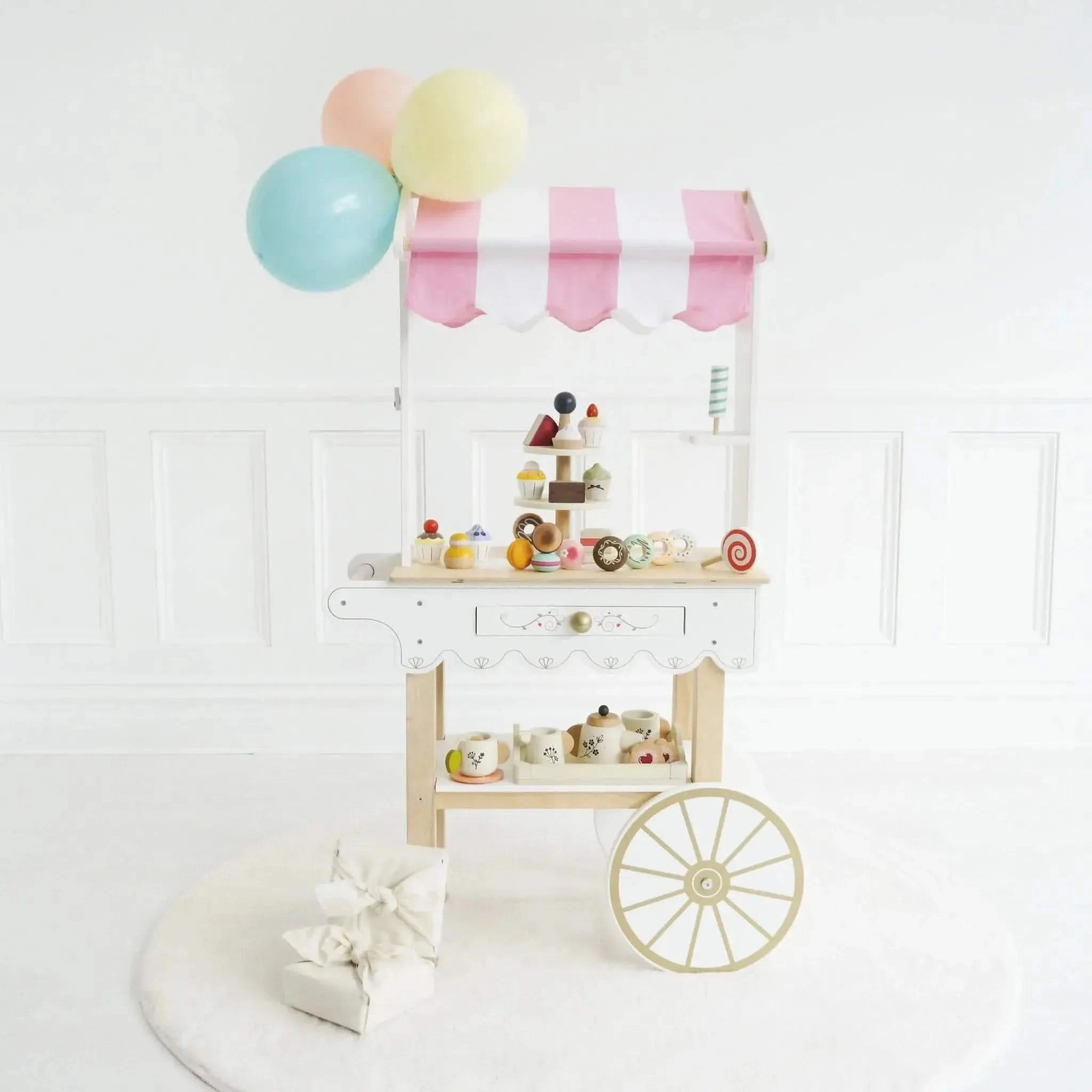 Tea & Treats Trolley Market Stall-Tea & Treats Trolley Market Stall