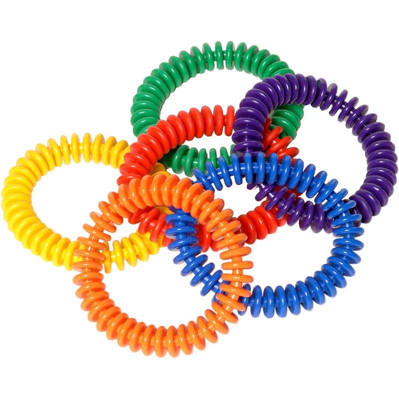 Telephone Wire Quoits Pack of 6, Introducing the Colourful Super Tactile Telephone Wire Quoits! These striking Telephone Wire Quoits Rings are the perfect combination of fun and function. With their unique, bouncy texture, they are perfect for sensory play and tactile exploration. The Telephone Wire Quoits are made from durable telephone wire, they can be twisted and pulled without breaking, making them ideal for hours of fidgeting fun.These versatile Telephone Wire Quoits Rings are not just for fidgeting, 
