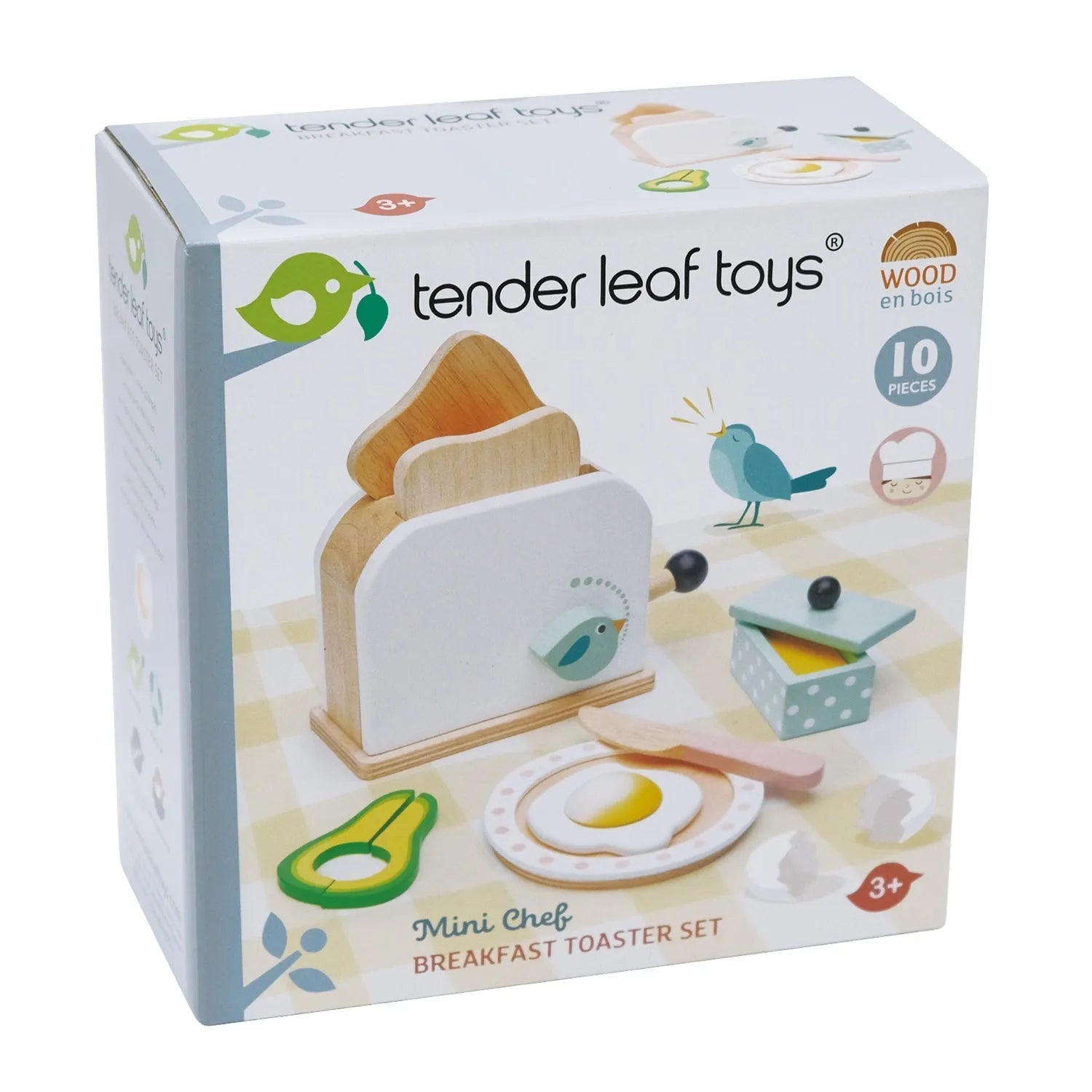 Tender Leaf Breakfast Toaster Set-Tender Leaf Breakfast Toaster Set