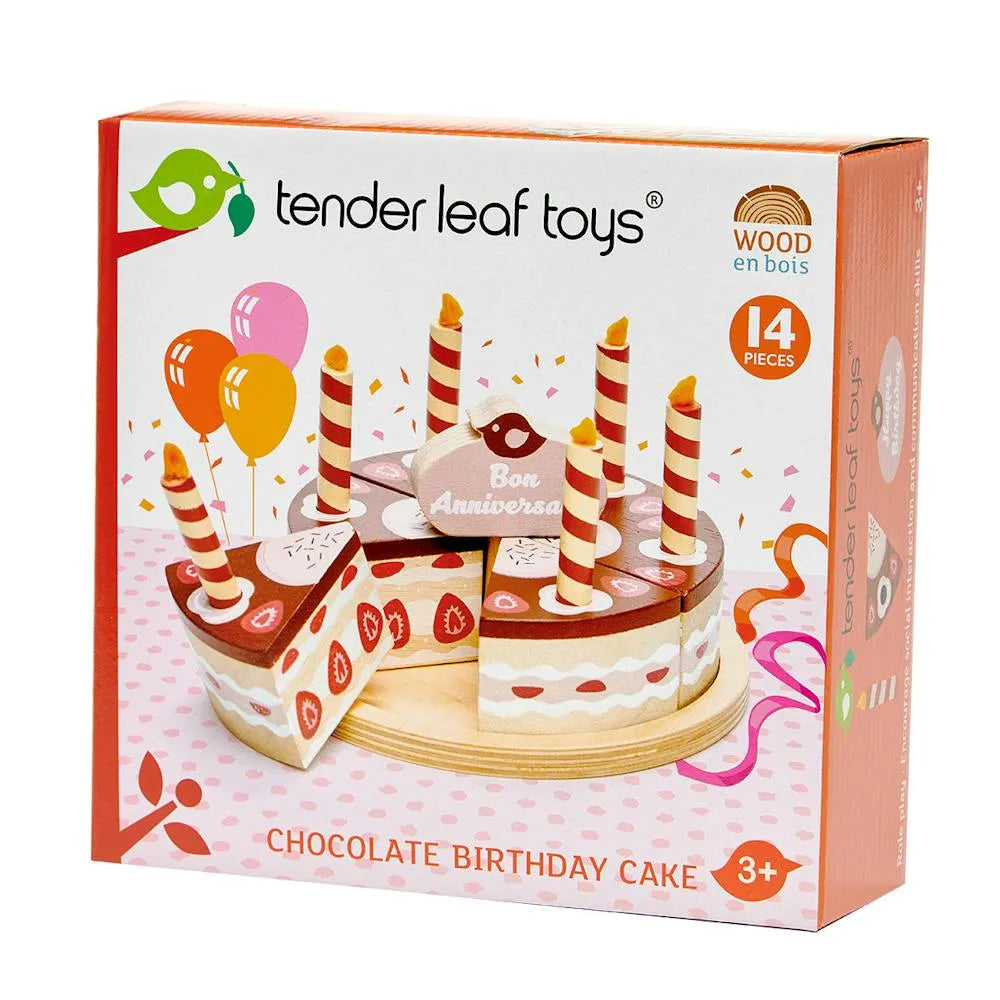 Tender Leaf Chocolate Birthday Cake-Tender Leaf Chocolate Birthday Cake