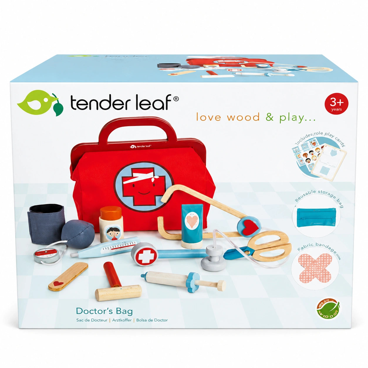 Tender Leaf Doctor's Bag Set-Tender Leaf Doctor's Bag Set