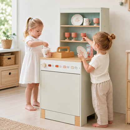 Tender Leaf Kitchen Dresser and Dishwasher-Tender Leaf Kitchen Dresser and Dishwasher