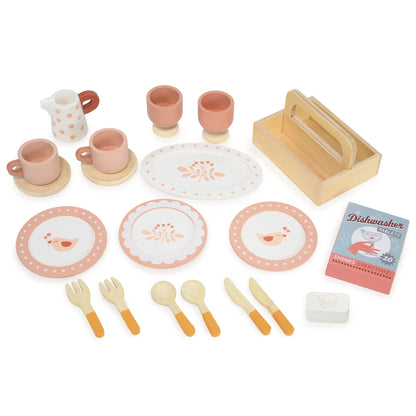 Tender Leaf Kitchen Dresser and Dishwasher-Tender Leaf Kitchen Dresser and Dishwasher