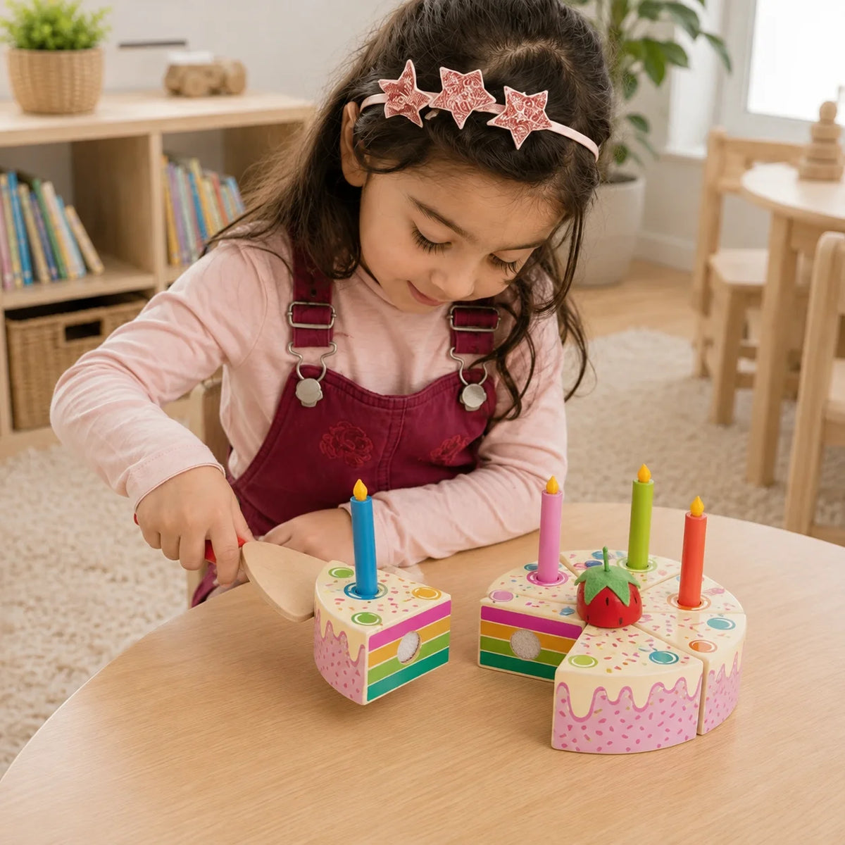 Tender Leaf Rainbow Birthday Cake-Tender Leaf Rainbow Birthday Cake