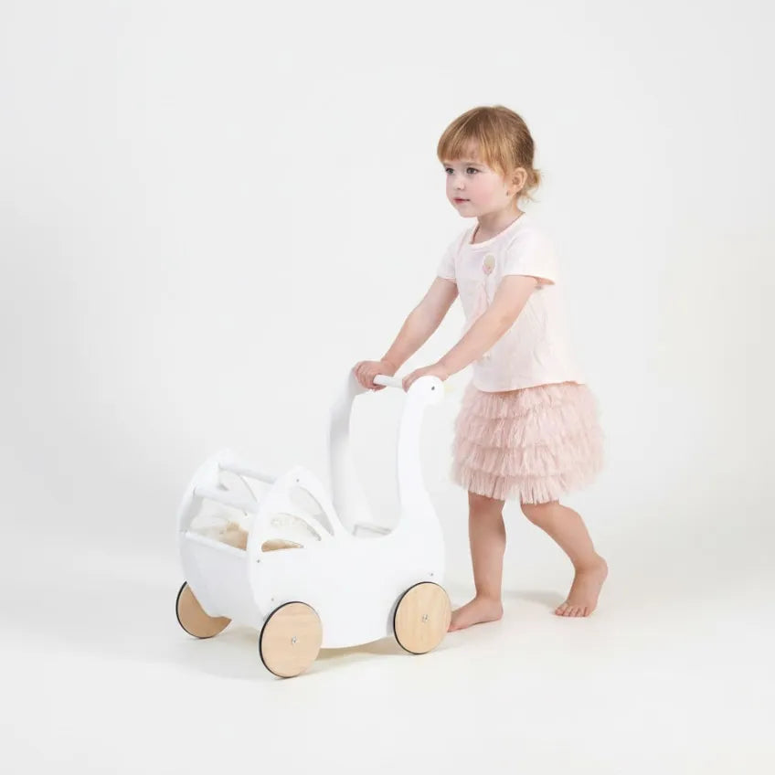 Tender Leaf Sweet Swan Pram-Tender Leaf Sweet Swan Pram