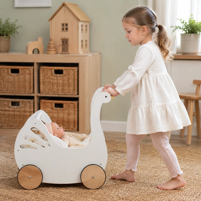 Tender Leaf Sweet Swan Pram-Tender Leaf Sweet Swan Pram
