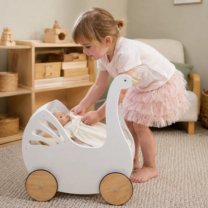 Tender Leaf Sweet Swan Pram-Tender Leaf Sweet Swan Pram