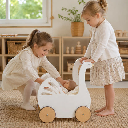Tender Leaf Sweet Swan Pram-Tender Leaf Sweet Swan Pram