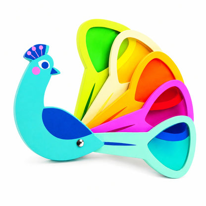 Tender Leaf Toys Peacock Colours-Tender Leaf Toys Peacock Colours