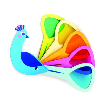 Tender Leaf Toys Peacock Colours-Tender Leaf Toys Peacock Colours