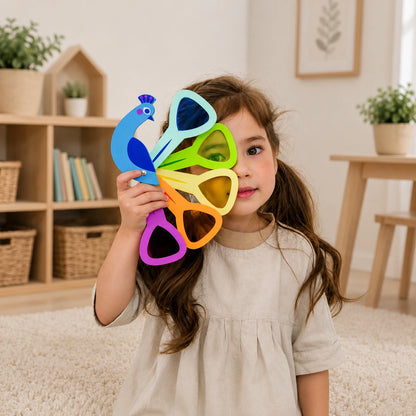 Tender Leaf Toys Peacock Colours-Tender Leaf Toys Peacock Colours