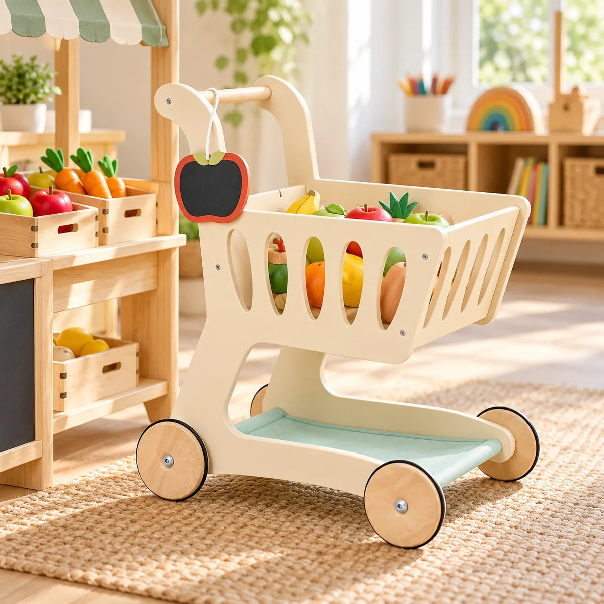 Tender Leaf Toys Shopping Cart-Tender Leaf Toys Shopping Cart