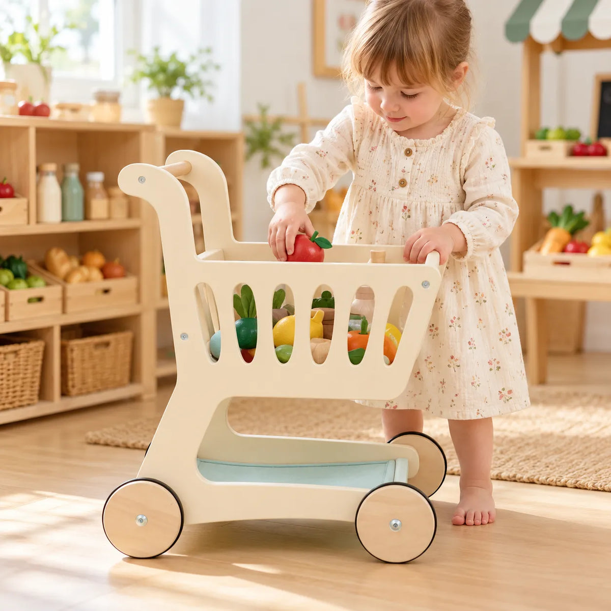 Tender Leaf Toys Shopping Cart-Tender Leaf Toys Shopping Cart