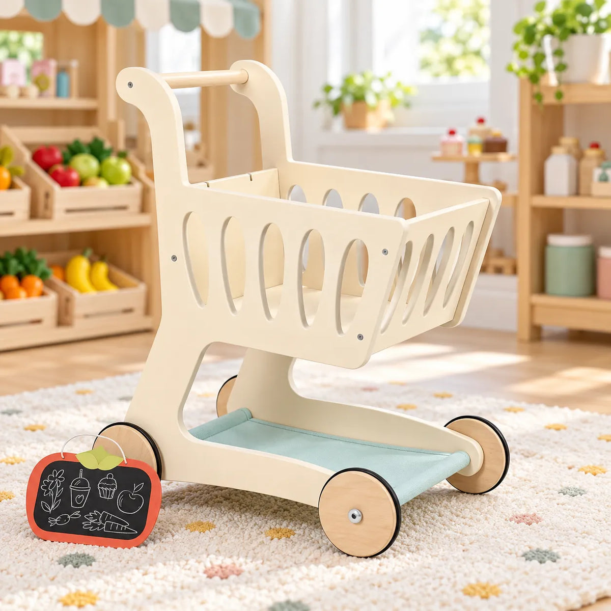 Tender Leaf Toys Shopping Cart-Tender Leaf Toys Shopping Cart